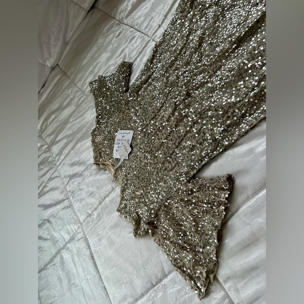 Jen’s Pirate Booty x Free People Sequin Mini Dress M - Picture 3 of 16
